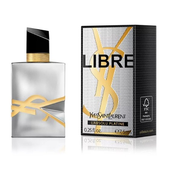 Yves Saint Laurent Libre L'Absolu Platine EDP Lavender-Mini 7.5ml,0.25oz-BOX-NEW - Picture 8 of 16